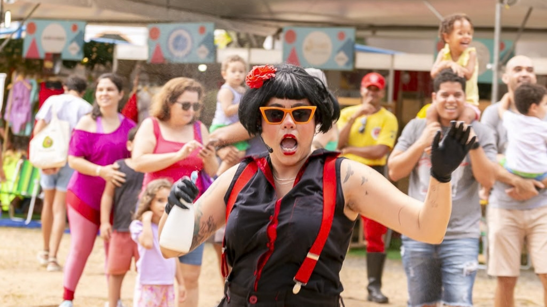 Festival Boquinha de Brasa reúne crianças em programação cultural em Valéria